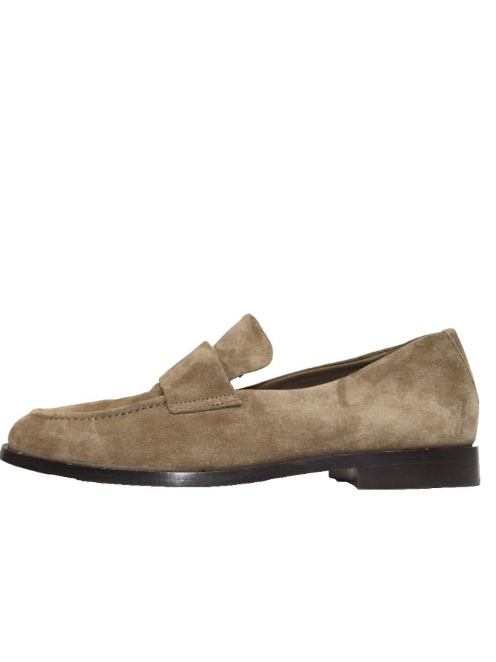 New! Vince Men's Montebello Suede Penny Loafers Flint Brown 9.5M US DD538 - Picture 3 of 7